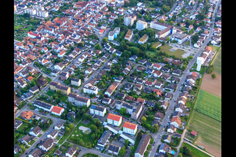 Photographie aérienne de Röntgenstr à Kandel dans le département Rhénanie-Palatinat, Allemagne