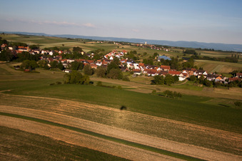 Siegen dans le département Bas Rhin, France vue d'en haut