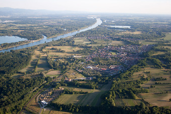 Mothern dans le département Bas Rhin, France vue d'en haut