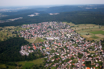 Photographie aérienne de Quartier Conweiler in Straubenhardt dans le département Bade-Wurtemberg, Allemagne