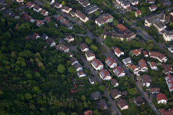 Vue aérienne de Maison mère à Herrenberg dans le département Bade-Wurtemberg, Allemagne