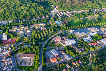 Vue aérienne de Quartier Derendingen in Tübingen dans le département Bade-Wurtemberg, Allemagne