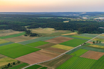 Photographie aérienne de Aéroport Schlechtenfeld à le quartier Schlechtenfeld in Ehingen dans le département Bade-Wurtemberg, Allemagne