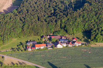 Vue aérienne de Briqueterie à le quartier Granheim in Ehingen dans le département Bade-Wurtemberg, Allemagne