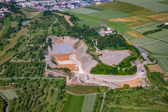Vue aérienne de Epasit GmbH à le quartier Altingen in Ammerbuch dans le département Bade-Wurtemberg, Allemagne