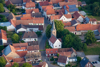 Image drone de Quartier Klingen in Heuchelheim-Klingen dans le département Rhénanie-Palatinat, Allemagne