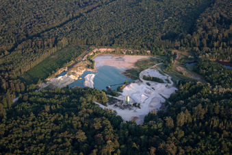 Photographie aérienne de Kesseldorf dans le département Bas Rhin, France