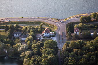 Photographie aérienne de Drusenheim dans le département Bas Rhin, France
