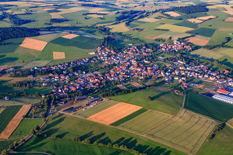Photographie aérienne de Kefenrod dans le département Hesse, Allemagne