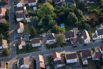 Quartier Dannstadt in Dannstadt-Schauernheim dans le département Rhénanie-Palatinat, Allemagne d'un drone