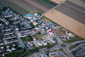 Image drone de Frankenthal dans le département Rhénanie-Palatinat, Allemagne
