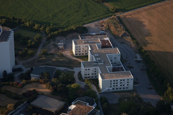 Vue aérienne de Quartier Oggersheim in Ludwigshafen am Rhein dans le département Rhénanie-Palatinat, Allemagne