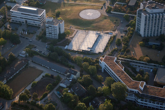 Enregistrement par drone de Quartier Oggersheim in Ludwigshafen am Rhein dans le département Rhénanie-Palatinat, Allemagne