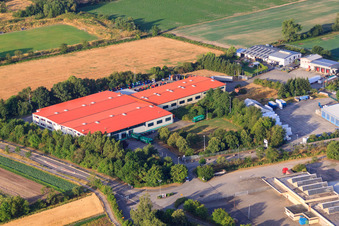 Bührmann Wines GmbH à Zeiskam dans le département Rhénanie-Palatinat, Allemagne hors des airs