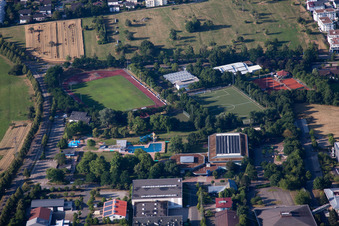 Photographie aérienne de Quartier Grünwettersbach in Karlsruhe dans le département Bade-Wurtemberg, Allemagne