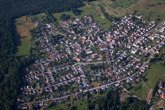 Vue aérienne de Quartier Hohenwart in Pforzheim dans le département Bade-Wurtemberg, Allemagne