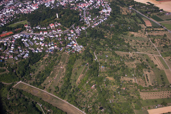 Tour d'Engelberg, prairie d'Engelberg à Leonberg dans le département Bade-Wurtemberg, Allemagne d'en haut