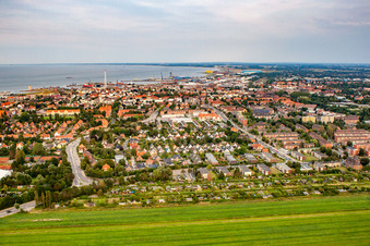 Photographie aérienne de Feldweg et Haydnstr à le quartier Döse in Cuxhaven dans le département Basse-Saxe, Allemagne