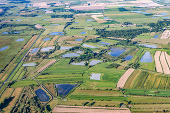 Cayeux-sur-Mer dans le département Somme, France du point de vue du drone