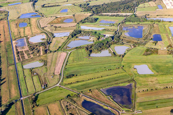 Cayeux-sur-Mer dans le département Somme, France d'un drone