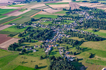 Photographie aérienne de Bourseville dans le département Somme, France