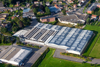 Vue aérienne de Delabie à Friville-Escarbotin dans le département Somme, France