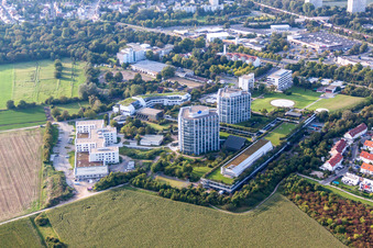 Image drone de Clinique des accidents BG à le quartier Oggersheim in Ludwigshafen am Rhein dans le département Rhénanie-Palatinat, Allemagne