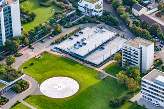 Enregistrement par drone de Clinique des accidents BG à le quartier Oggersheim in Ludwigshafen am Rhein dans le département Rhénanie-Palatinat, Allemagne