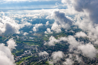 Vue aérienne de Engen dans le département Bade-Wurtemberg, Allemagne