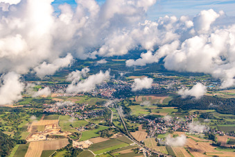 Photographie aérienne de Engen dans le département Bade-Wurtemberg, Allemagne
