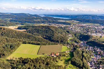 Vue oblique de Quartier Zizenhausen in Stockach dans le département Bade-Wurtemberg, Allemagne