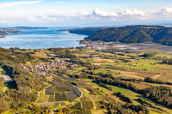Enregistrement par drone de Quartier Bodman in Bodman-Ludwigshafen dans le département Bade-Wurtemberg, Allemagne