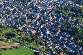 Vue oblique de Quartier Wollmatingen in Konstanz dans le département Bade-Wurtemberg, Allemagne