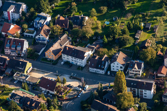 Quartier Wollmatingen in Konstanz dans le département Bade-Wurtemberg, Allemagne hors des airs