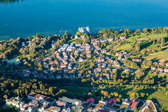 Vue aérienne de Quartier Egg in Konstanz dans le département Bade-Wurtemberg, Allemagne