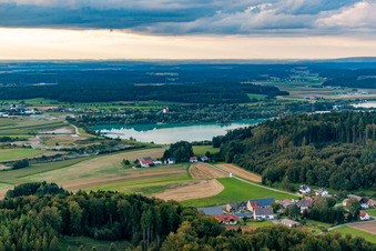 Vue aérienne de Quartier Tautenbronn in Pfullendorf dans le département Bade-Wurtemberg, Allemagne