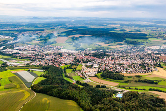 Stockach dans le département Bade-Wurtemberg, Allemagne vue d'en haut