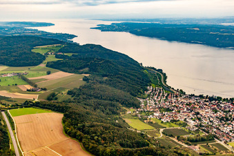 Enregistrement par drone de Quartier Ludwigshafen in Bodman-Ludwigshafen dans le département Bade-Wurtemberg, Allemagne