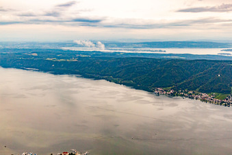 Quartier Bodman in Bodman-Ludwigshafen dans le département Bade-Wurtemberg, Allemagne vu d'un drone
