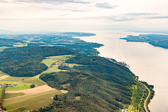 Vue aérienne de Lac de Constance à Sipplingen dans le département Bade-Wurtemberg, Allemagne