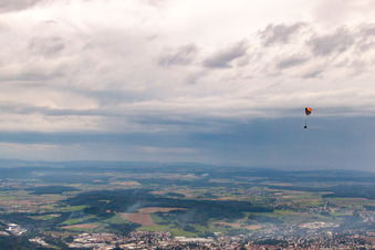 Vue d'oiseau de Stockach dans le département Bade-Wurtemberg, Allemagne