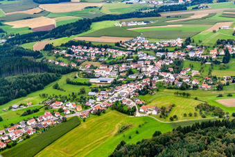 Quartier Zoznegg in Mühlingen dans le département Bade-Wurtemberg, Allemagne d'en haut