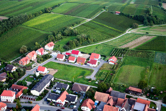 Vue oblique de À Narrenberg à Hergersweiler dans le département Rhénanie-Palatinat, Allemagne