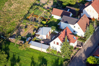 Mühlstr à Barbelroth dans le département Rhénanie-Palatinat, Allemagne vue d'en haut