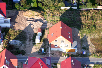 Nouvelle zone de développement Am Höhenweg à Kandel dans le département Rhénanie-Palatinat, Allemagne vue du ciel