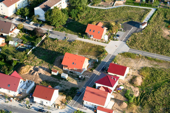 Nouvelle zone de développement Am Höhenweg à Kandel dans le département Rhénanie-Palatinat, Allemagne hors des airs