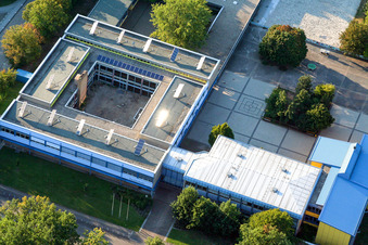 Vue aérienne de Lycée à Kandel dans le département Rhénanie-Palatinat, Allemagne