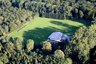 Vue aérienne de FV 1926 Viktoria Kapsweyer eV à Kapsweyer dans le département Rhénanie-Palatinat, Allemagne