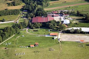 Photographie aérienne de Centre équestre à Neewiller-près-Lauterbourg dans le département Bas Rhin, France