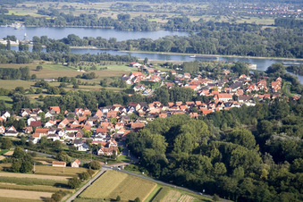 Munchhausen dans le département Bas Rhin, France d'en haut